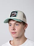 Бейсболка GOORIN BROTHERS арт. 101-2994 (кремовый / мятный)